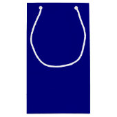 Navy Blue Gift Bag Klein Cadeauzakje (Achterkant)