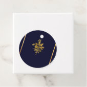 Navy Blue Gift-Labels Bedankjes Labels (In situ)