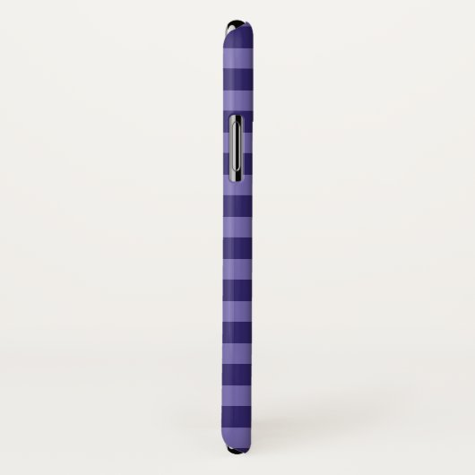 Navy blue gingham Case-Mate iPhone case (Achterkant / rechts)