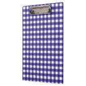 Navy blue gingham klembord (Links)