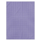 Navy blue gingham tafelkleed (Voorkant)