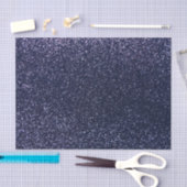 Navy blue glitter tissuepapier (Craft)