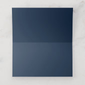 Navy Blue Gold Blush Wedding (Binnenkant ongevouwen)