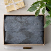 Navy Blue Grunge Chevron Tissuepapier (Geschenk)