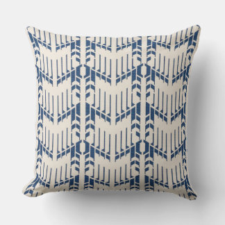 Navy Blue Hamilton Accent Pillow Kussen