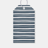 Navy Blue Holiday Joy, étiquettes cadeaux (Dos)