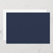Navy Blue Kaart (Voorkant / Achterkant)