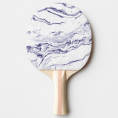 Navy Blue Marble Tafeltennisbatje (Voorkant)