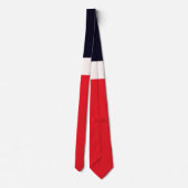 Navy Blue met rood Stropdas (Achterkant)