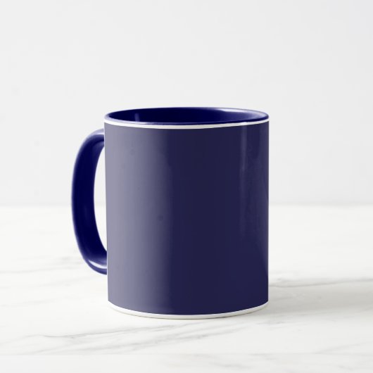 Navy Blue Mok (Voorkant links)