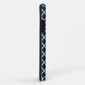 Navy Blue Moroccan Pattern Mod iPhone 5 Hoesje (Achterkant/rechts)