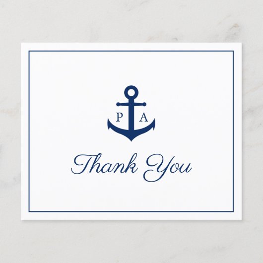 Navy Blue Nautical Budget Weddenschap Hartelijk da (Voorkant)