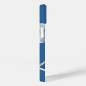 Navy Blue Nautical Seashells Case-Mate iPhone Case (Achterkant / Rechts)