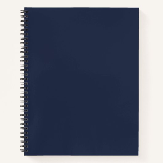 Navy Blue Notitieboek (Voorkant)