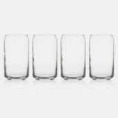 Navy Blue Ombre Droomvanger Blikvorm Glas (Links)