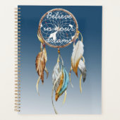 Navy Blue Ombre Droomvanger Planner (Voorkant)