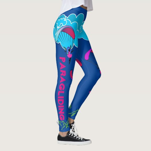 Navy Blue Paragliding Pixie-leggings Leggings (Rechts)