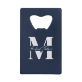 Navy Blue | Personalized Monogram Groomsmen  (Devant)