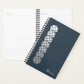 Navy Blue Pickleball Personal Weekly (Devant avec enveloppe)