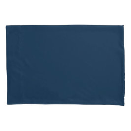 Navy Blue Pillowcases – Solid Color Bedroom Pillow Kussensloop
