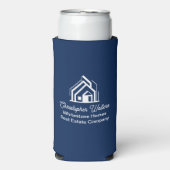 Navy Blue Real Estate Company Customized Realtor (Seltzer Voorkant)