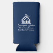 Navy Blue Real Estate Company Customized Realtor (Achterkant)
