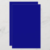 Navy Blue Solid Color (Voorkant / Achterkant)