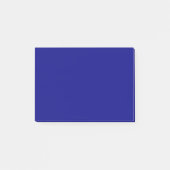 Navy Blue Solid Color Post-it® Notes (Voorkant)