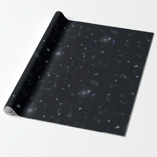 Navy Blue sparkle Cadeaupapier (Uitgerold)