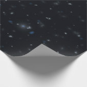 Navy Blue sparkle Cadeaupapier (Hoek)