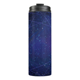 Navy Blue sparkle Thermosbeker