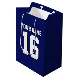 Navy Blue Sports Jersey Team Jersey Medium Cadeauzakje