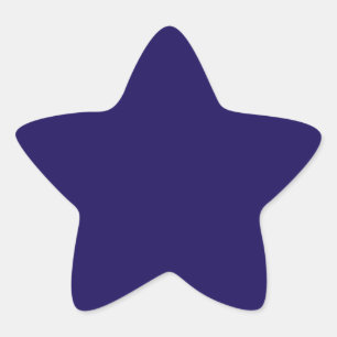Navy Blue Star Stickers