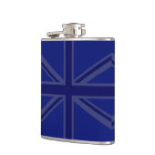 NAvy Blue Union Jack Decor Heupfles (Links)