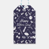 Navy Blue Vaderdag Cadeaulabel (Voorkant)