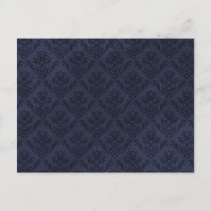 Navy Blue  Wallpaper Briefkaart