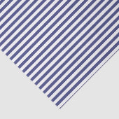 Navy Blue & White Stripes Tissuepapier (Detail)