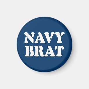 NAVY BRAT MAGNEET