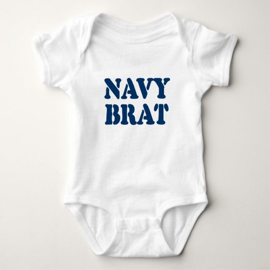 NAVY BRAT ROMPER (Voorkant)