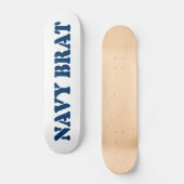 NAVY BRAT SKATEBOARD (Voorkant)