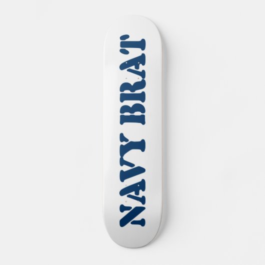 NAVY BRAT SKATEBOARD (Voorkant)
