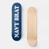 NAVY BRAT SKATEBOARD (Voorkant)