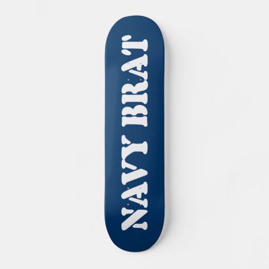 NAVY BRAT SKATEBOARD (Voorkant)