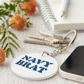 NAVY BRAT SLEUTELHANGER (Voorkant Rechts)