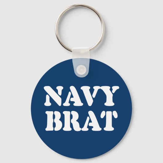 NAVY BRAT SLEUTELHANGER (Voorkant)