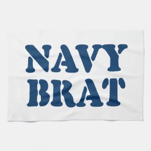 NAVY BRAT THEEDOEK