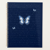 Navy Butterflies Love Letter Planner (Voorkant)