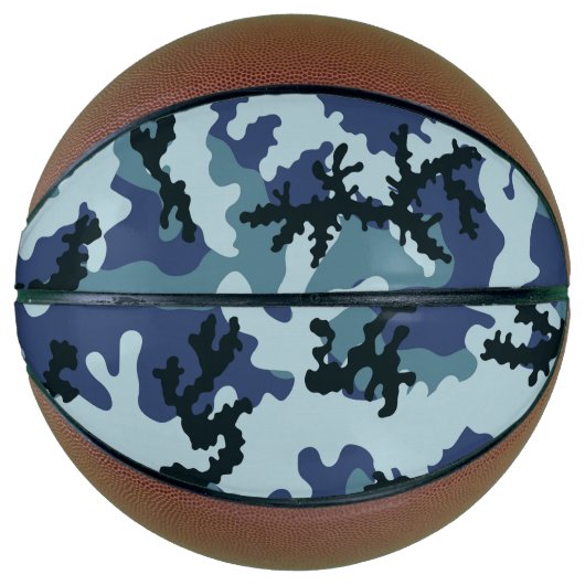 Navy camouflage basketbal (Voorkant)