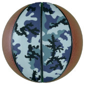 Navy camouflage basketbal (Verticaal)