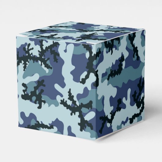Navy camouflage bedankdoosjes (Voorkant Zijde)